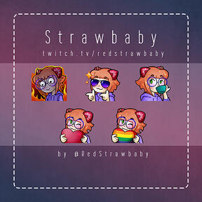 RedStrawbaby's emotes