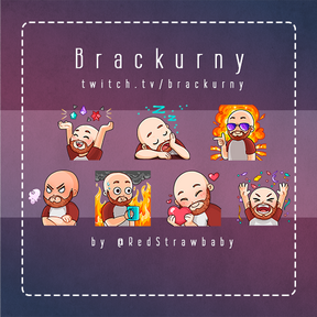 Brackurny emotes