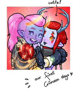 Simple cell shaded, chibi, simple background