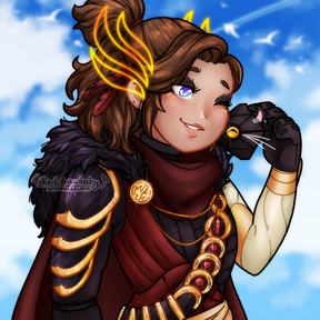 Complex soft shaded, chibi, simple background